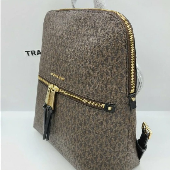 NWT MICHAEL KORS RHEA MEDIUM LOGO SIGNATUR… Women display picture 2